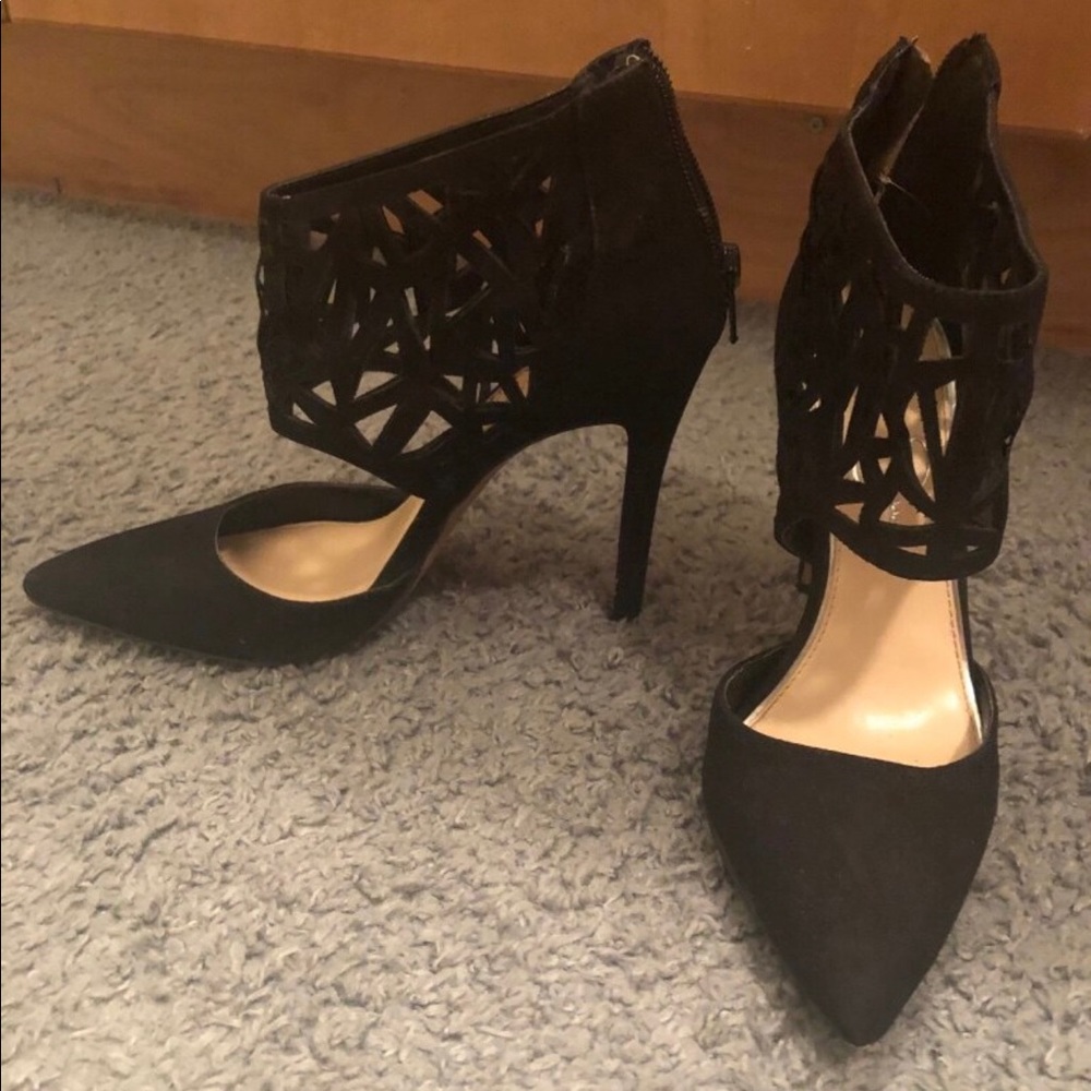 Black heels